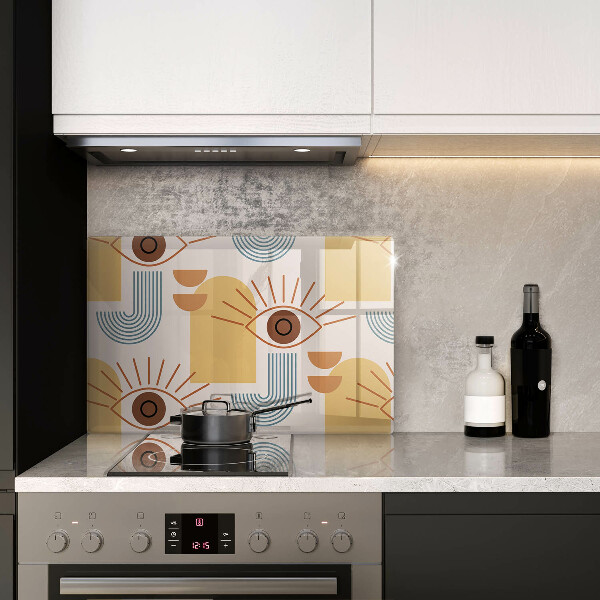 Worktop saver Boho pattern eyes