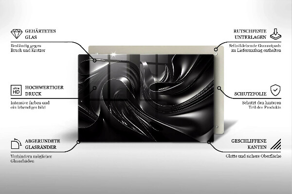 Worktop saver Black mass abstraction