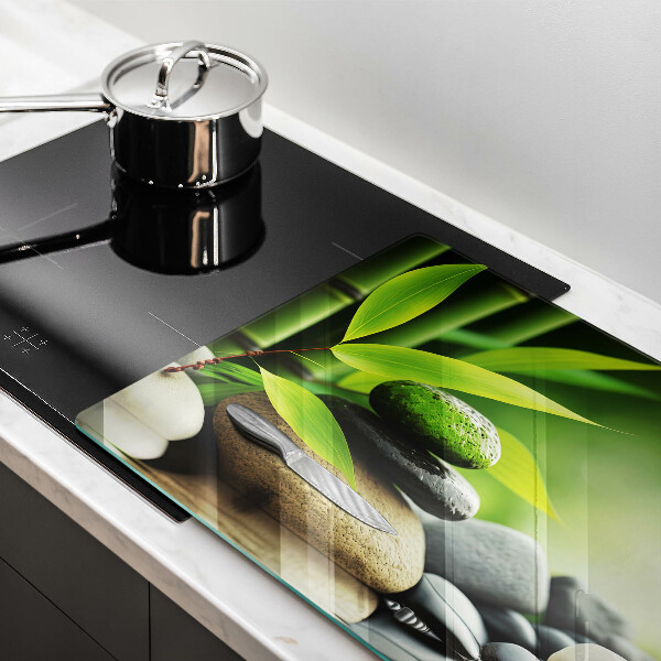 Worktop saver Zen bamboo stones