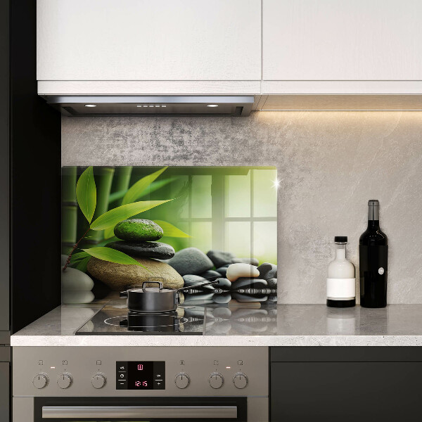 Worktop saver Zen bamboo stones