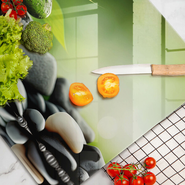 Worktop saver Zen bamboo stones