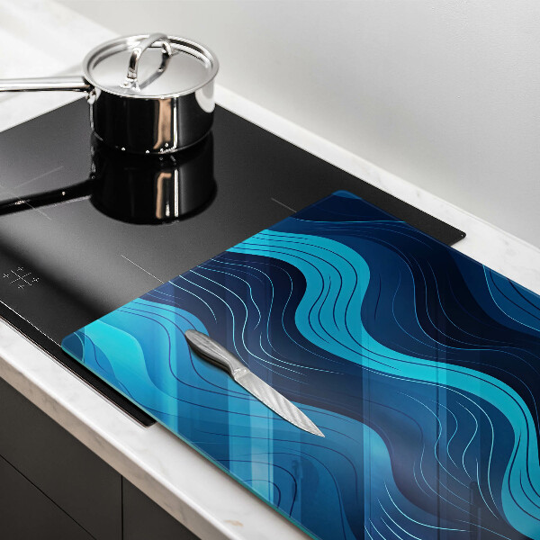 Worktop saver Abstract waves