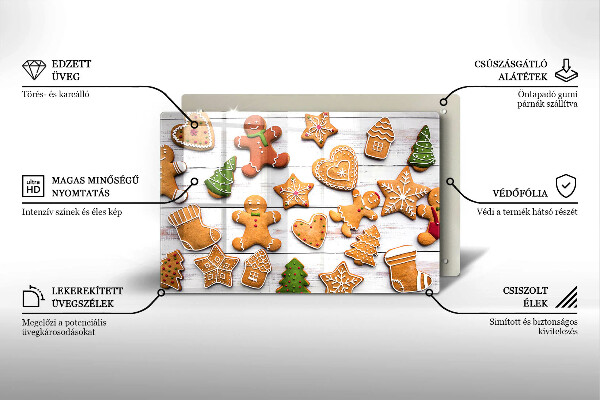 Worktop saver Christmas gingerbread