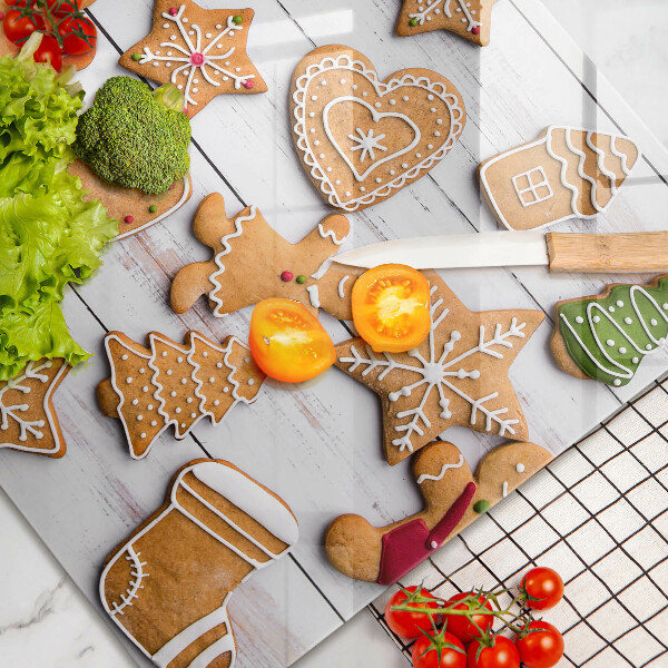 Worktop saver Christmas gingerbread