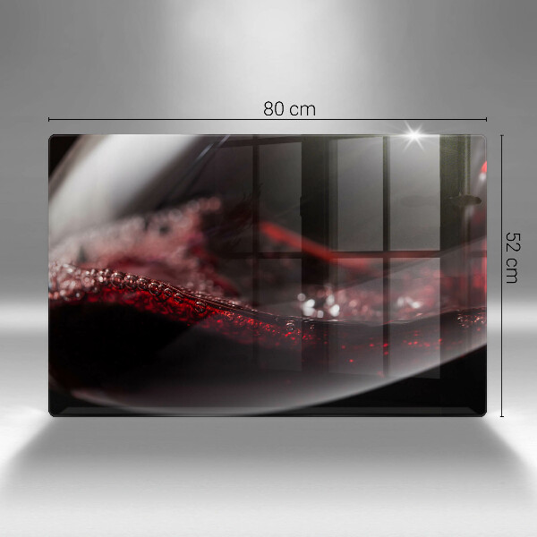 Worktop saver Red wine glass
