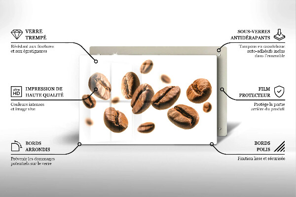 Worktop saver Coffee beans