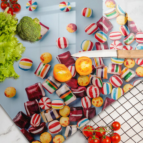 Work surface savers Colorful candies