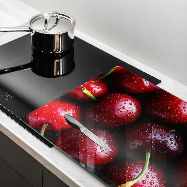 Work surface savers Cherries close-up