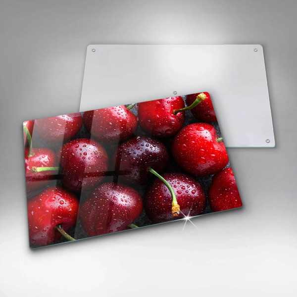 Work surface savers Cherries close-up