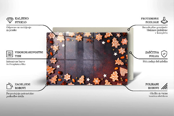Work surface savers Gingerbread Christmas