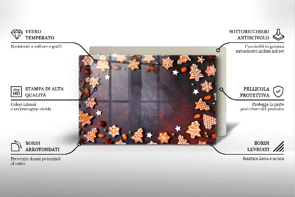 Work surface savers Gingerbread Christmas