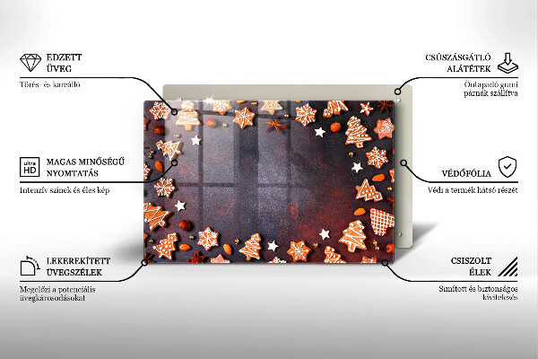 Work surface savers Gingerbread Christmas