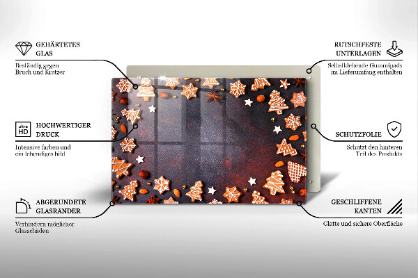 Work surface savers Gingerbread Christmas