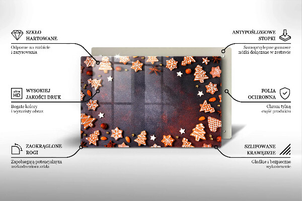 Work surface savers Gingerbread Christmas