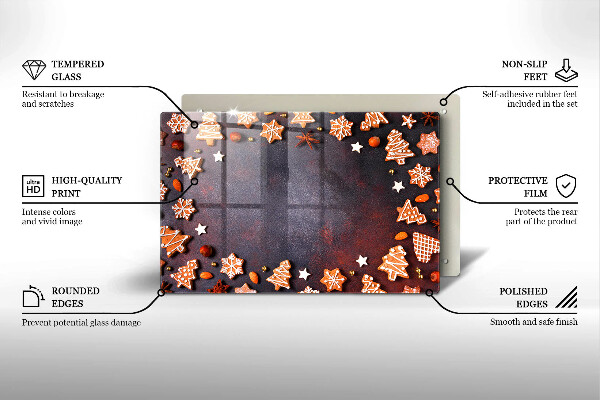 Work surface savers Gingerbread Christmas