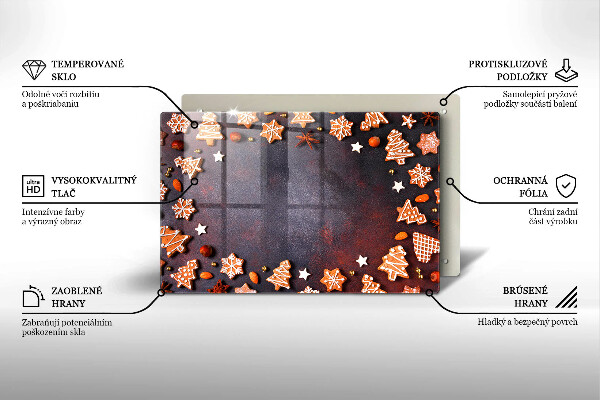 Work surface savers Gingerbread Christmas