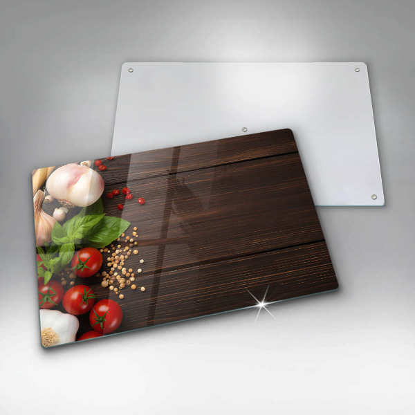 Work surface savers Vegetables on the table