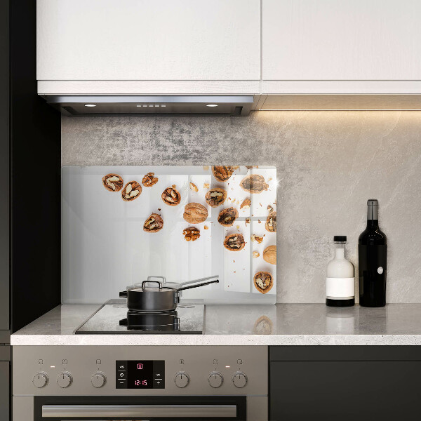 Work surface savers Nuts on a white background