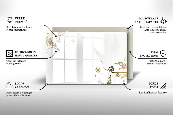 Work surface savers Winter decorations