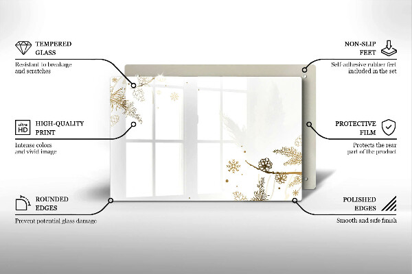 Work surface savers Winter decorations