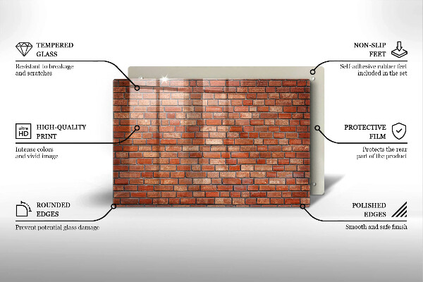 Worktop saver Brick wall