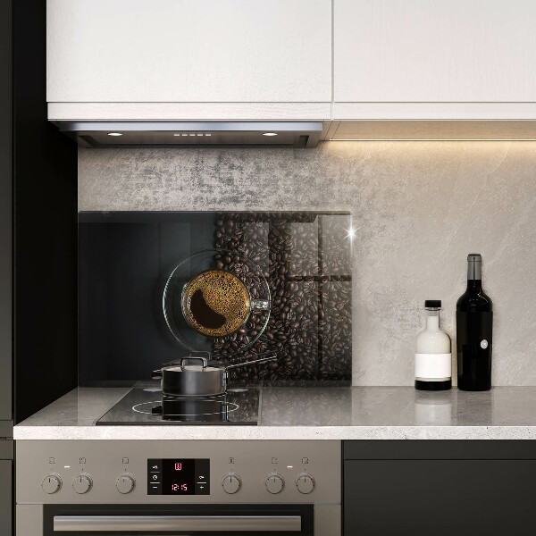 Induction hob protector Coffee and grains