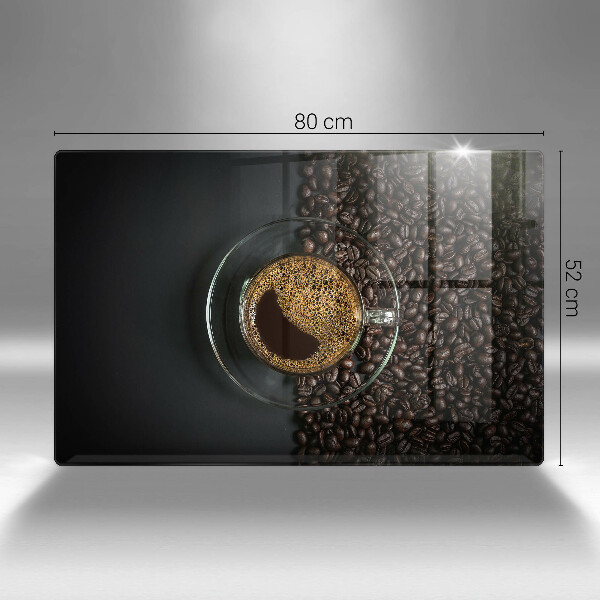 Induction hob protector Coffee and grains
