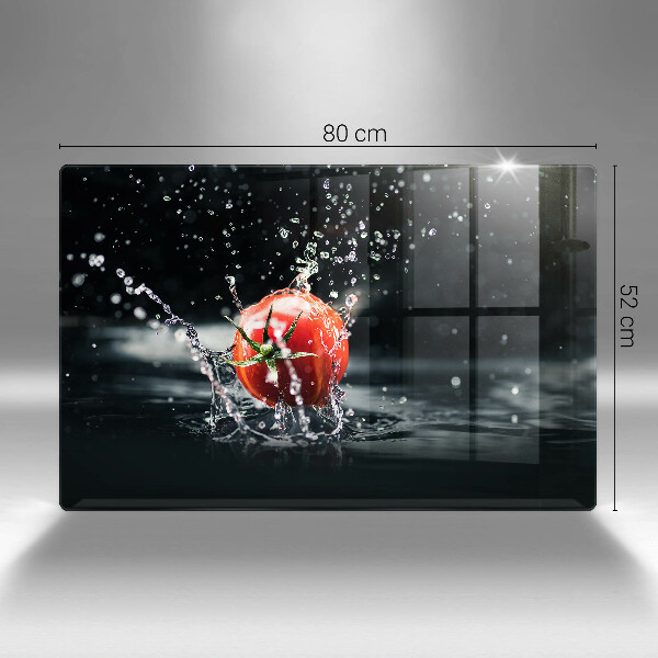 Induction hob protector Tomato in water