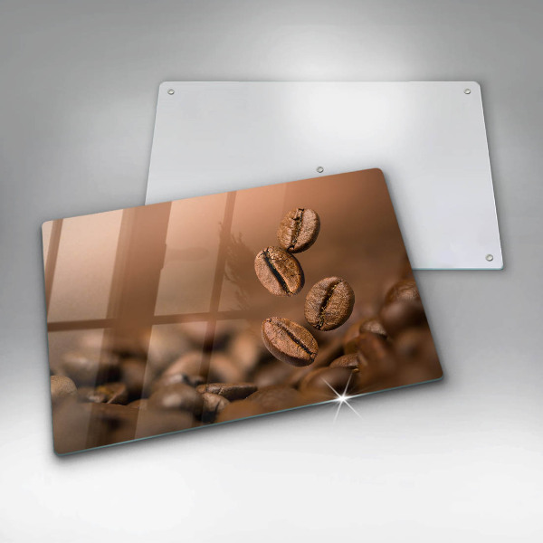 Induction hob protector Coffee beans