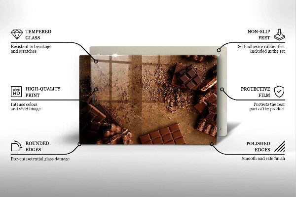 Worktop saver Chocolate sweets