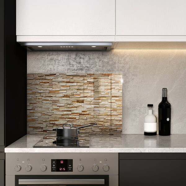 Induction hob cover Decorative texture stones