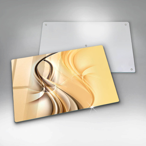 Induction hob protector Abstraction of smoke