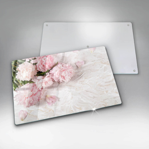 Worktop saver Delicate roses flowers