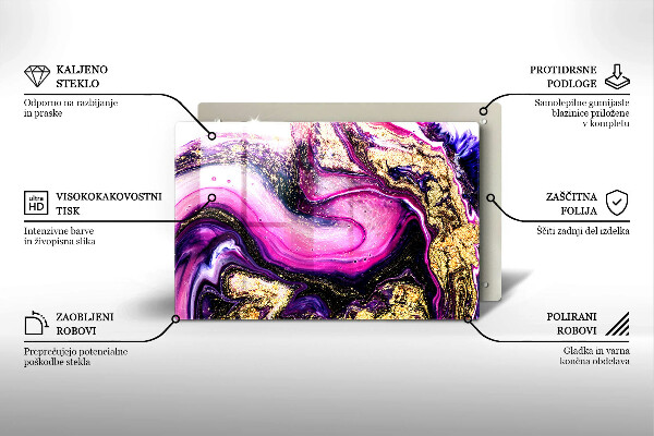 Worktop saver Abstraction design gold