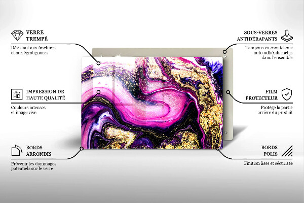 Worktop saver Abstraction design gold