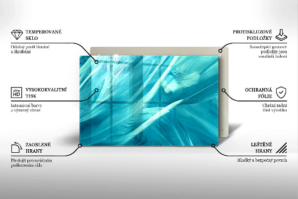 Worktop saver Delicate feathers