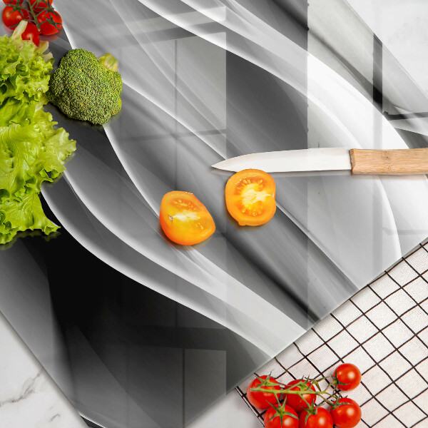 Worktop saver Abstraction of smoke lines