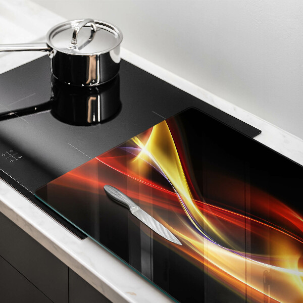 Worktop saver Abstraction of smoke and light