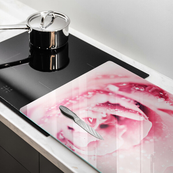 Worktop saver Rosa drops and rose flower