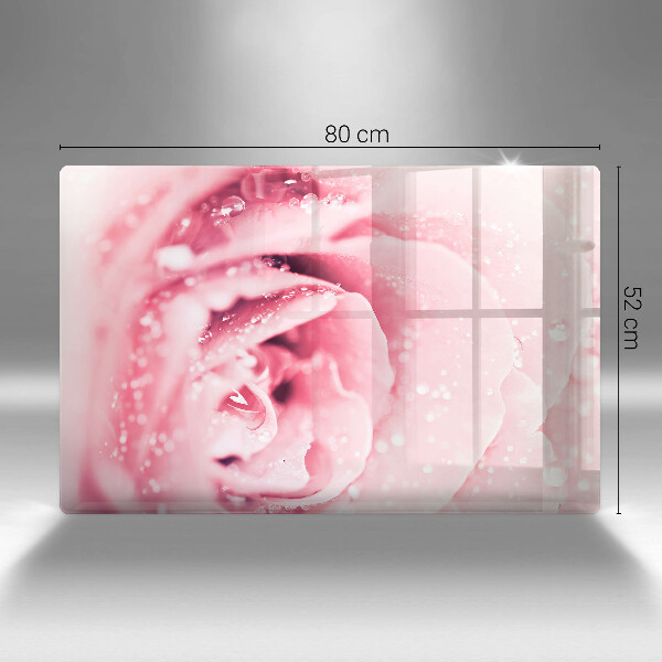 Worktop saver Rosa drops and rose flower