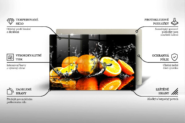 Worktop saver Juicy fruit oranges