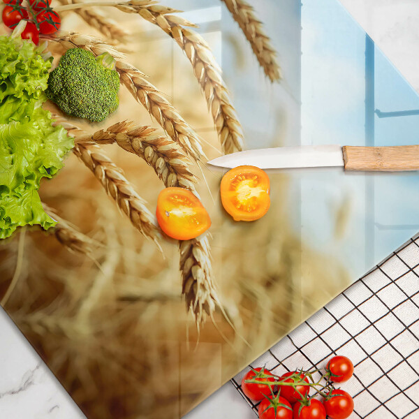 Induction hob protector Cereals in the field