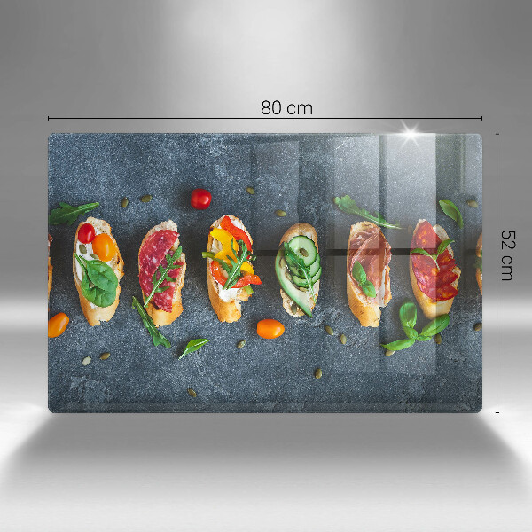 Induction hob protector Colorful Sandwiches