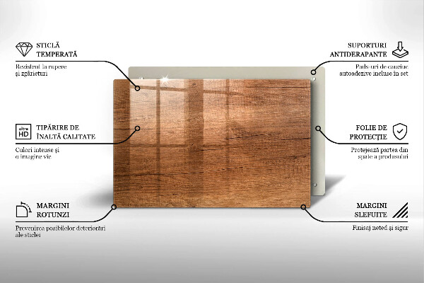 Worktop saver Wood texture