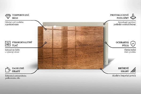 Worktop saver Wood texture