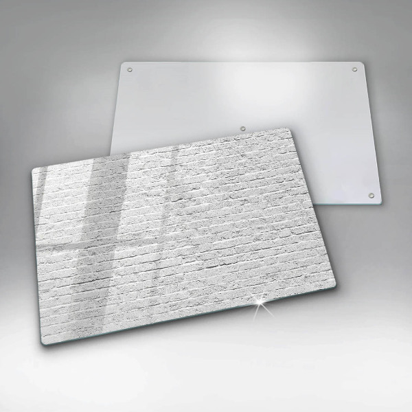 Induction hob cover Brick wall