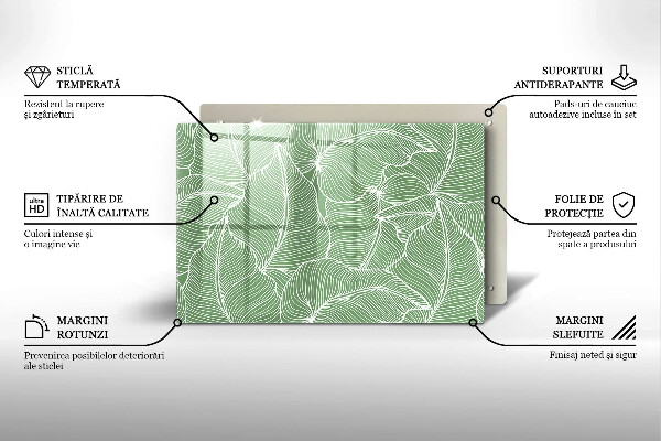 Worktop saver Linear leaves