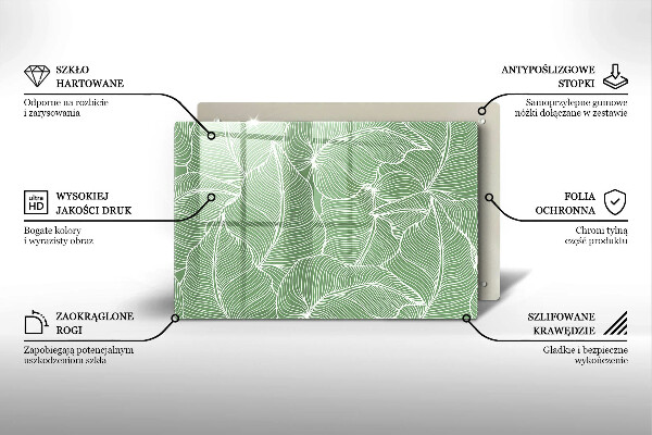 Worktop saver Linear leaves