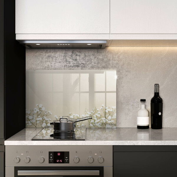 Induction hob protector Boho flowers