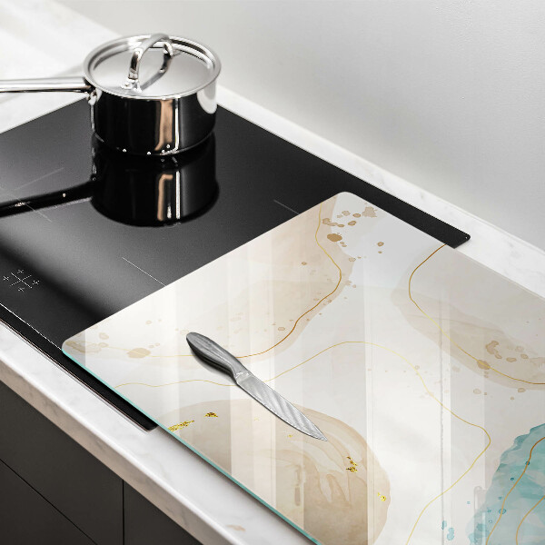 Induction hob protector Bright boho shapes